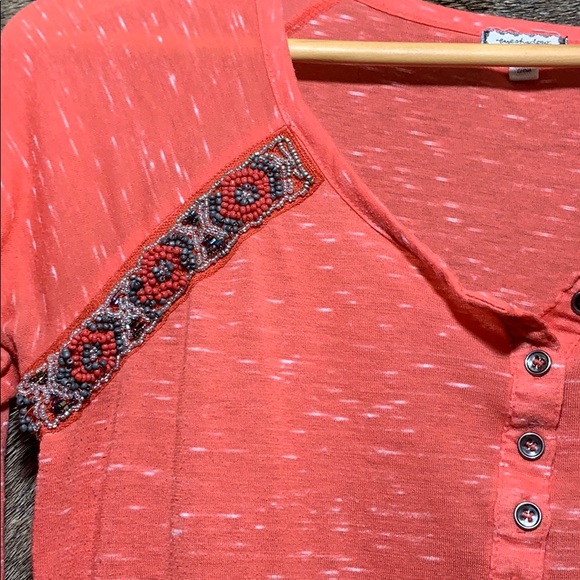 Orange long sleeve shirt - Picture 3 of 3